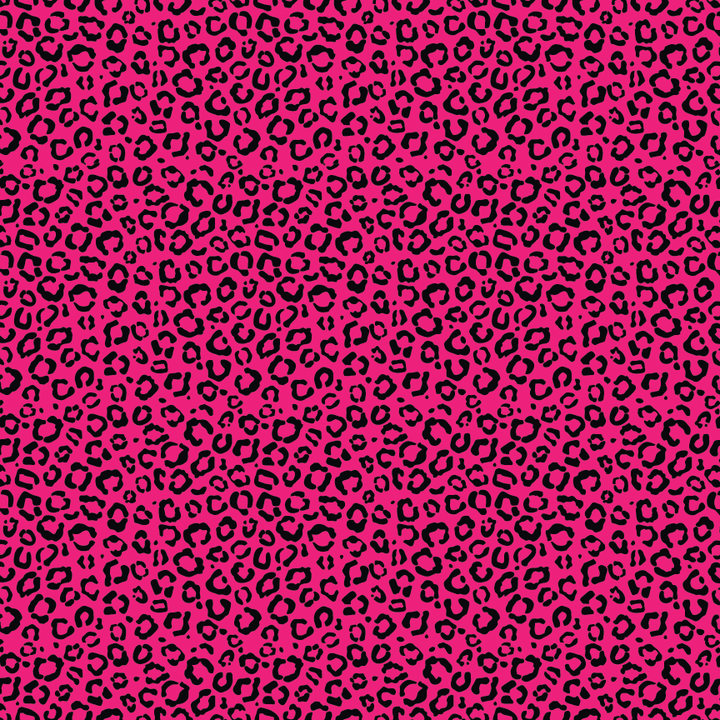 Hot Pink Leopard Pattern Acrylic Sheet - CMB Pattern Acrylic