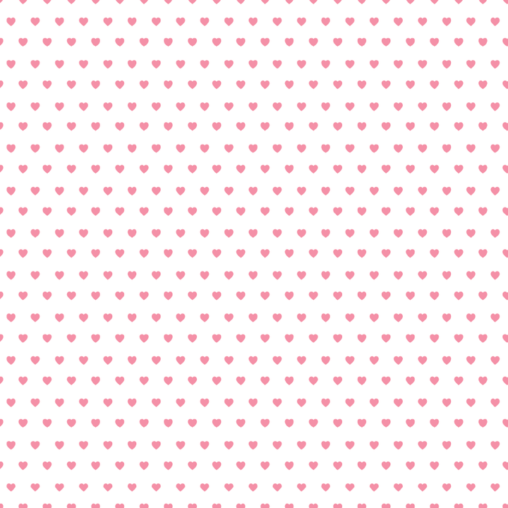 Itty Bitty Pink Hearts Pattern Acrylic Sheets - CMB Pattern Acrylic