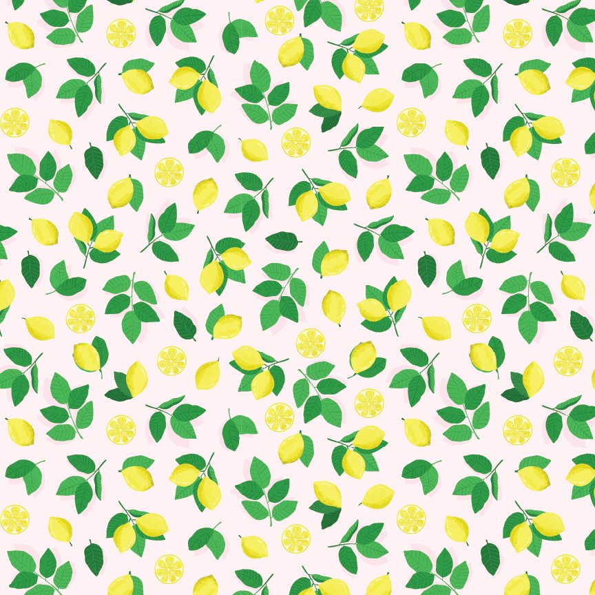 Lemon Springs Pattern Acrylic Sheet - CMB Pattern Acrylic