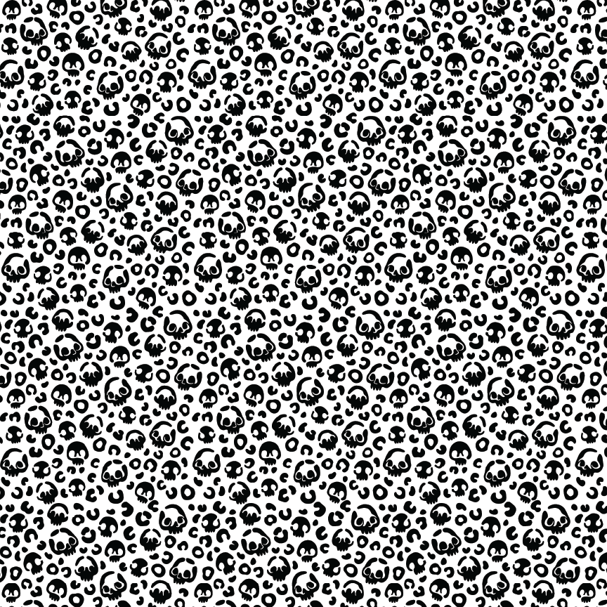Leopard Skull Pattern Acrylic Sheets - CMB Pattern Acrylic