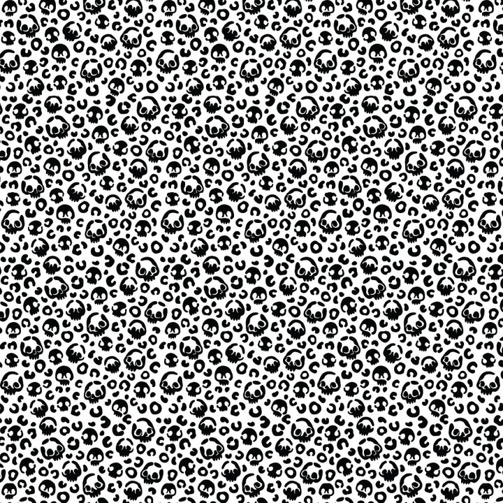 Leopard Skull Pattern Acrylic Sheets - CMB Pattern Acrylic