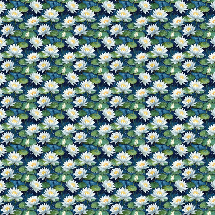 Lovely Water Lillies Pattern Acrylic Sheets - CMB Pattern Acrylic