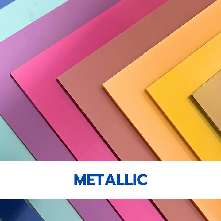 Metallic Cast Acrylic Sheets | 1/8" | 40" X 70" - 