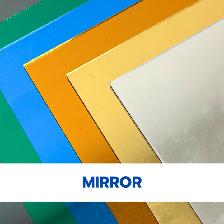 Mirror Cast Acrylic Sheets | 1/16" | 48" X 96" - 