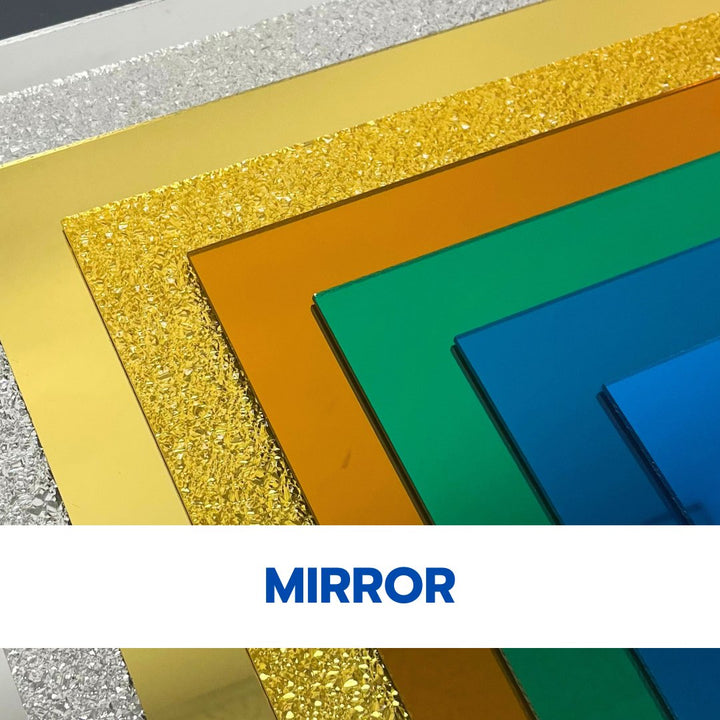 Mirror Cast Acrylic Sheets | 1/4" | 48" X 96" - 