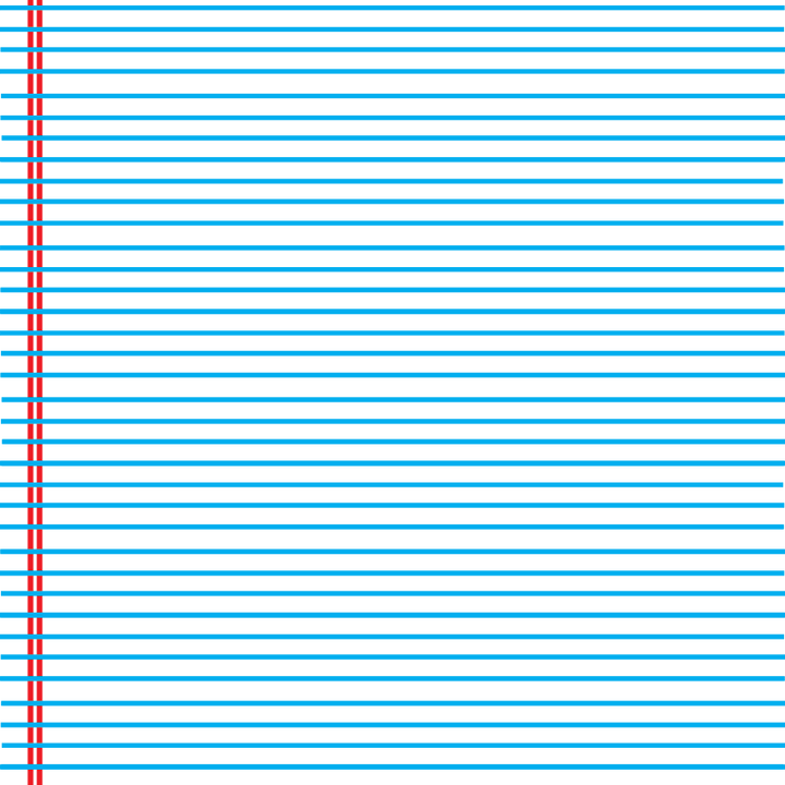 Notebook Paper Pattern Acrylic Sheets - CMB Pattern Acrylic