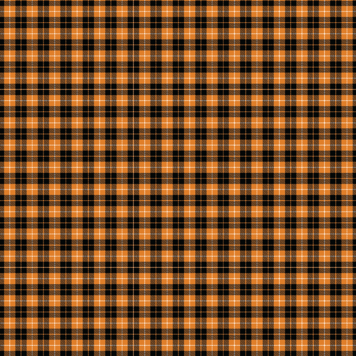 Orange Tartan Plaid Acrylic Sheets - CMB Pattern Acrylic