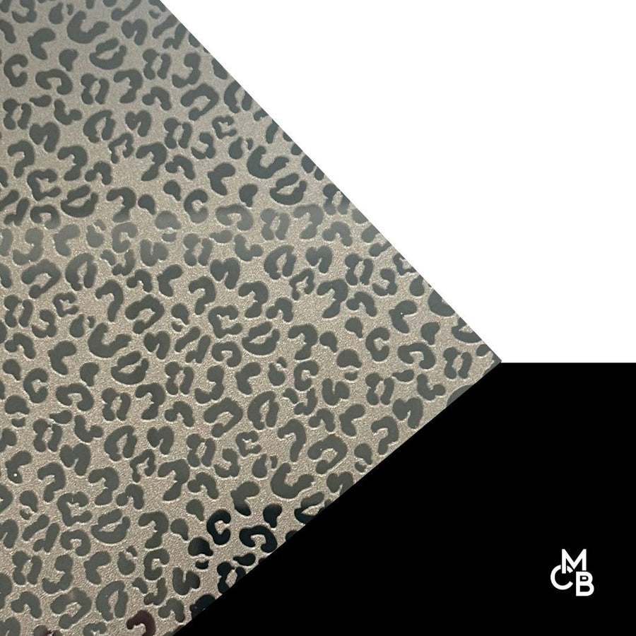 P0001 | Reverse Leopard Pattern Monochromatic - CMB Pattern Acrylic