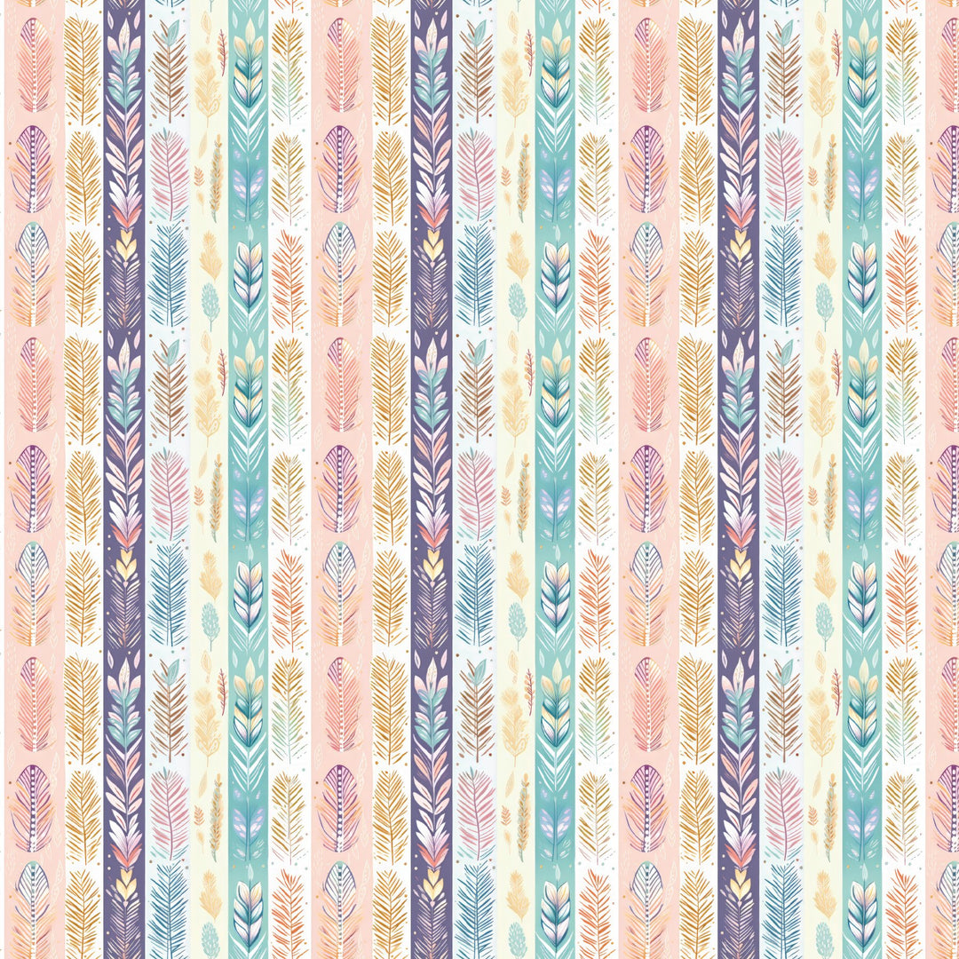 Pastel Boho Stripes Pattern Acrylic Sheets - CMB Pattern Acrylic