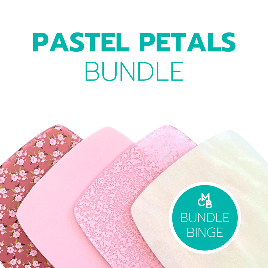 Pastel Petals Bundle - Acrylic Sheet Bundles