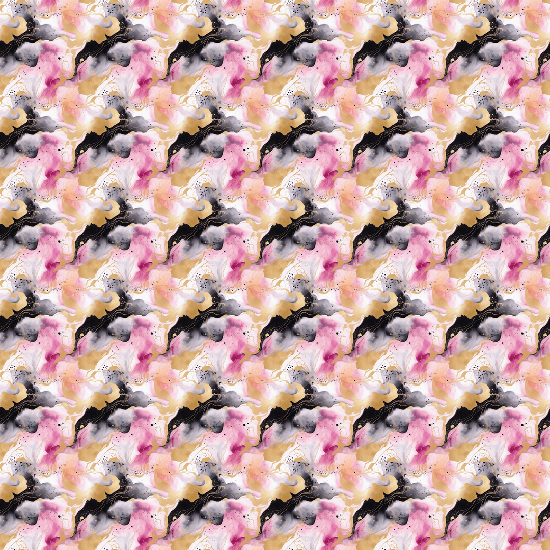 Pink Black Gold Marble Pattern Acrylic Sheets - CMB Pattern Acrylic