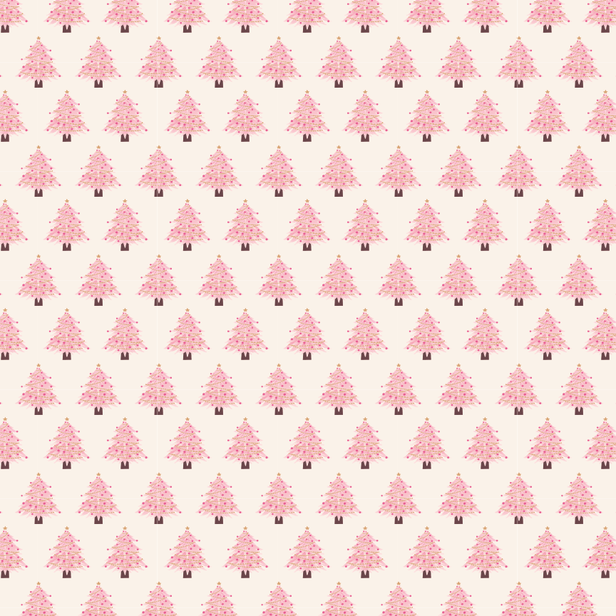 Pink Christmas Trees Pattern Acrylic Sheets - CMB Pattern Acrylic