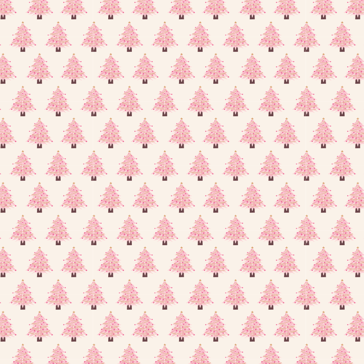 Pink Christmas Trees Pattern Acrylic Sheets - CMB Pattern Acrylic