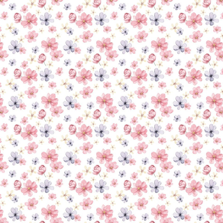 Pink & Purple Pressed Floral Pattern Acrylic Sheets - CMB Pattern Acrylic