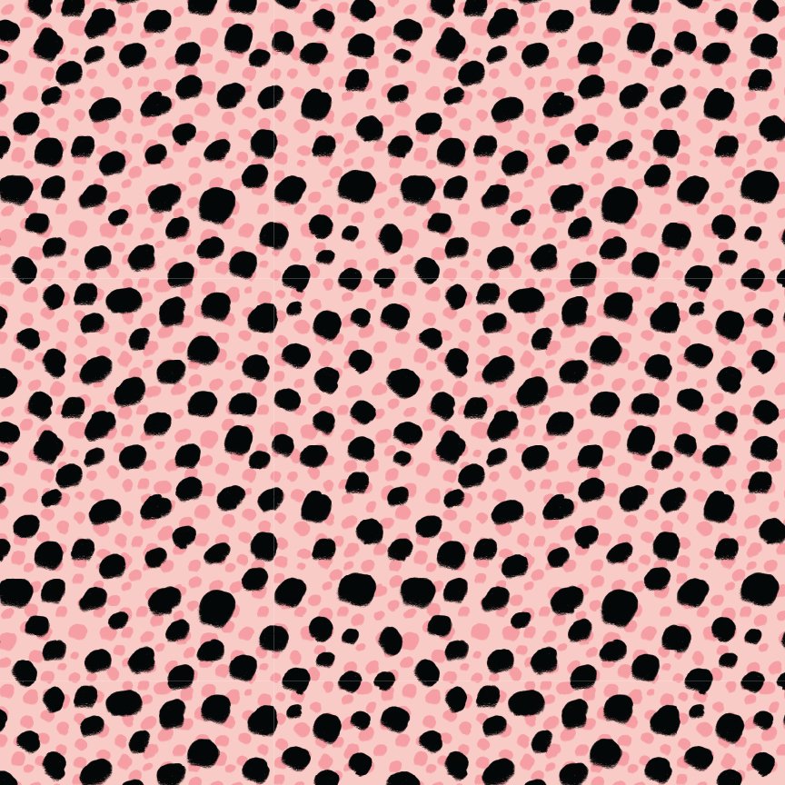 Pink Speckled Dots Pattern Acrylic Sheet - CMB Pattern Acrylic