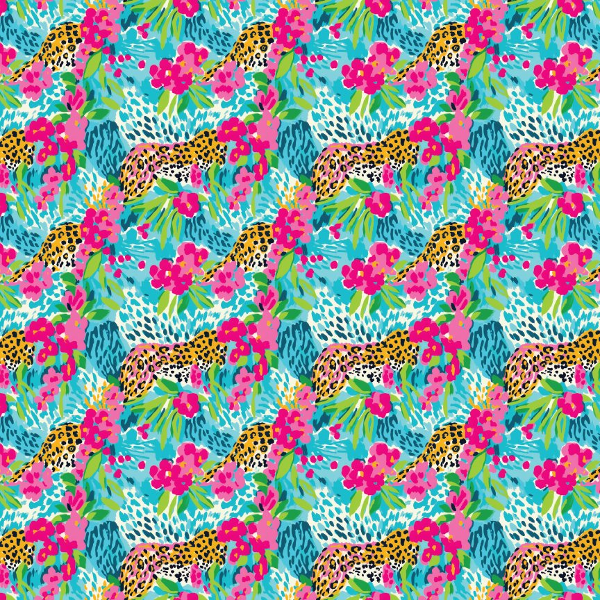 Preppy Leopard Pattern Acrylic Sheets - CMB Pattern Acrylic