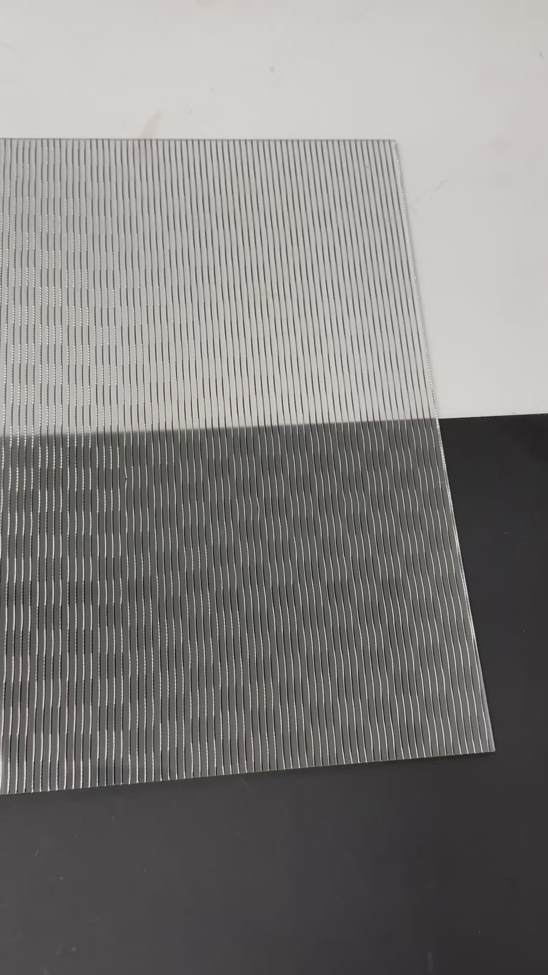 1/8" Black & White Checkered Threads Cast Acrylic Sheets