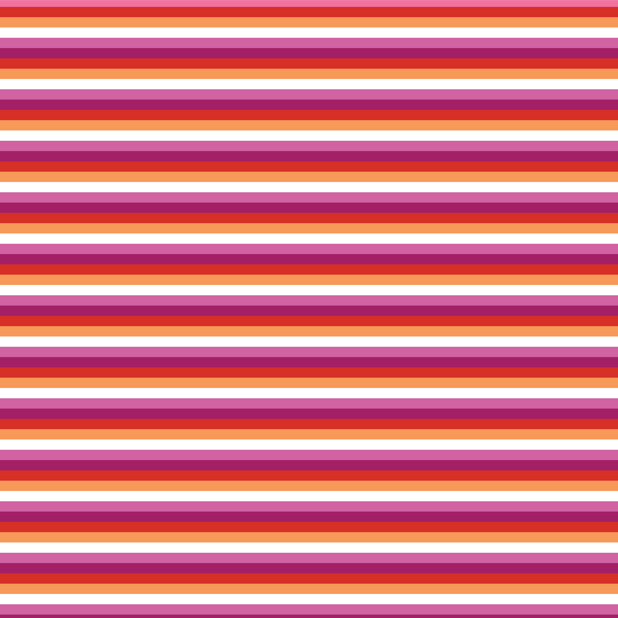 Pride Flag - Lesbian Pattern Acrylic Sheets - CMB Pattern Acrylic