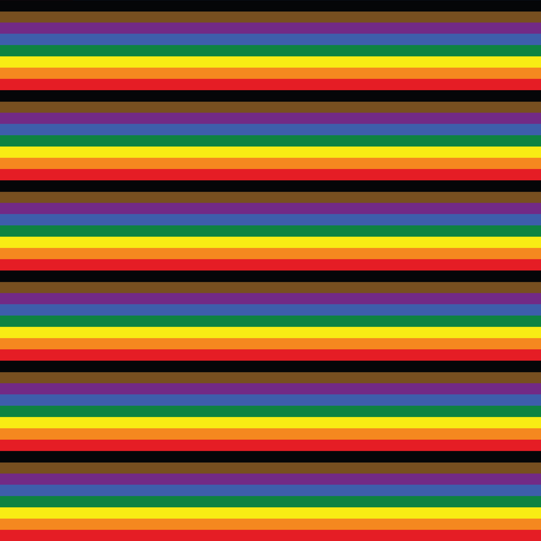 Pride Flag - POC Inclusive Pattern Acrylic Sheets - CMB Pattern Acrylic