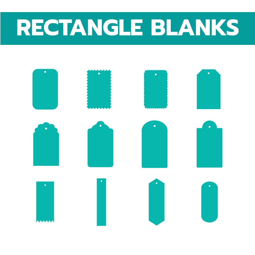 RECTANGLE & OVAL ACRYLIC SHAPES | CUT TO SIZE ACRYLIC | ACRYLIC BLANKS - Acrylic Blanks