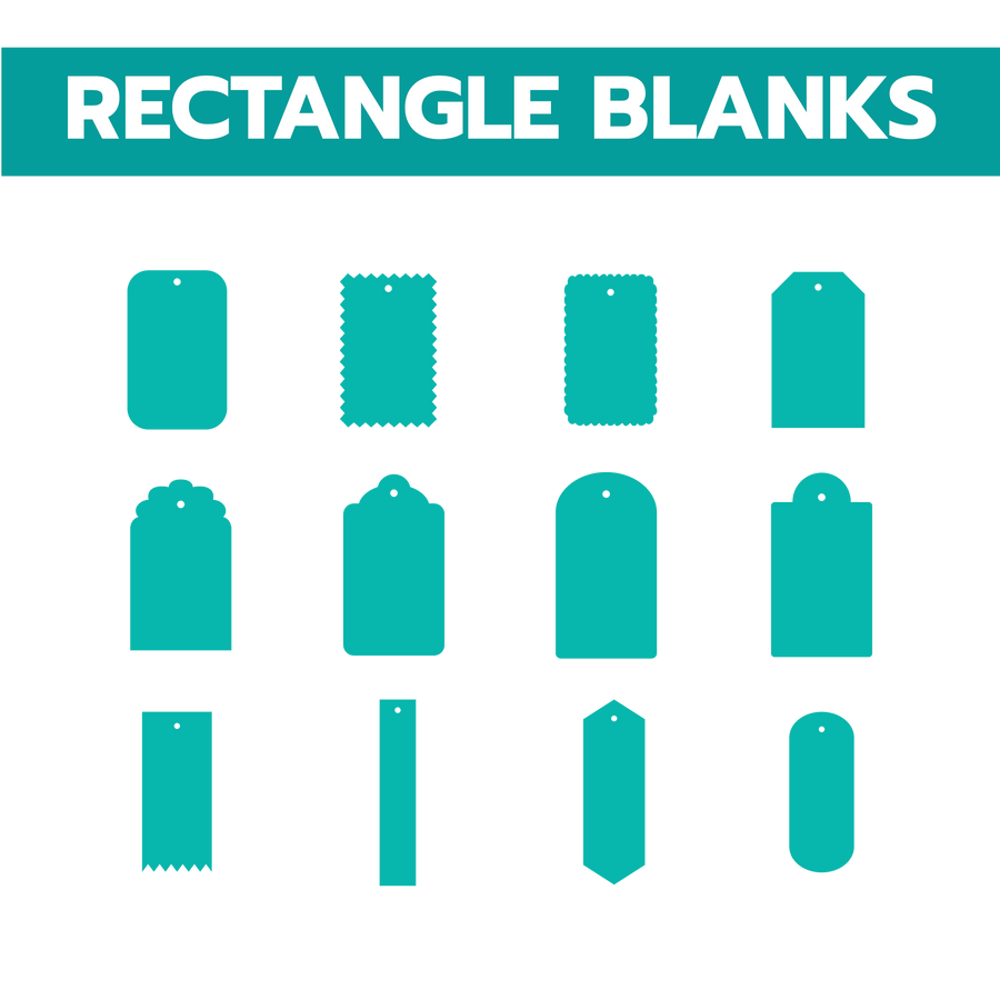 RECTANGLE & OVAL ACRYLIC SHAPES | CUT TO SIZE ACRYLIC | ACRYLIC BLANKS - Acrylic Blanks