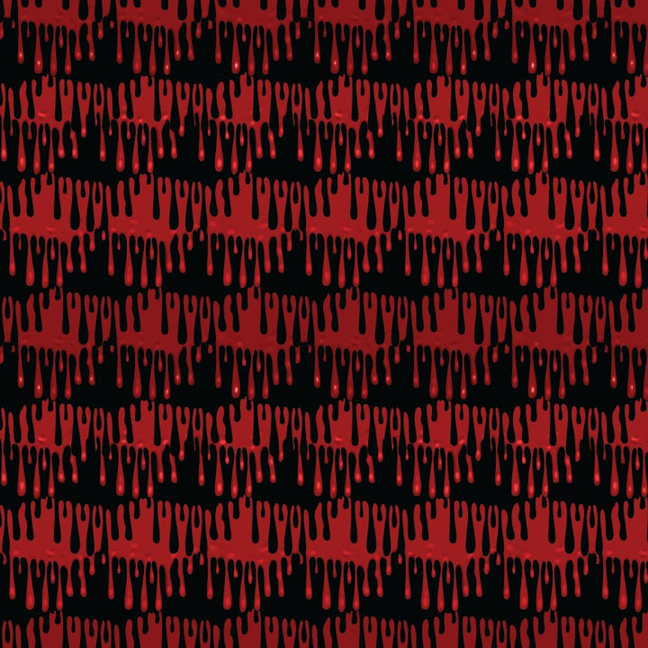 Red & Black Drips Pattern Acrylic Sheets - CMB Pattern Acrylic