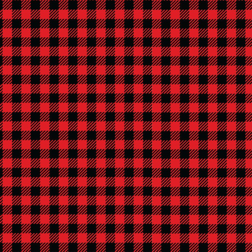 Red Buffalo Plaid Pattern Acrylic Sheet - CMB Pattern Acrylic