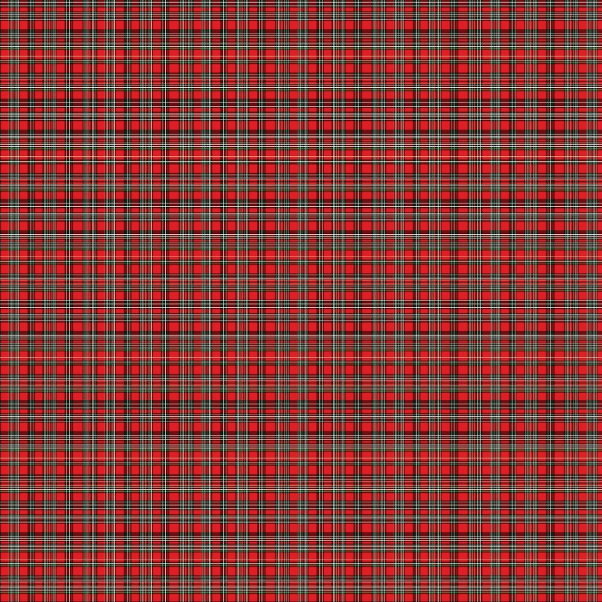 Red Tartan Plaid Pattern Acrylic Sheets - CMB Pattern Acrylic