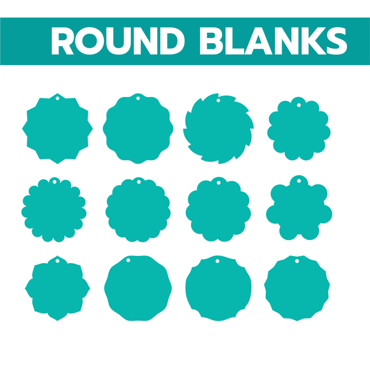 ROUND ACRYLIC SHAPES | CUT TO SIZE ACRYLIC | ACRYLIC BLANKS - Acrylic Blanks