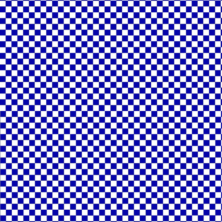 Royal Blue Checkered Pattern Acrylic Sheet - CMB Pattern Acrylic