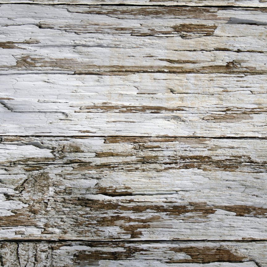 Rustic White Wood Pattern Acrylic Sheet - CMB Pattern Acrylic