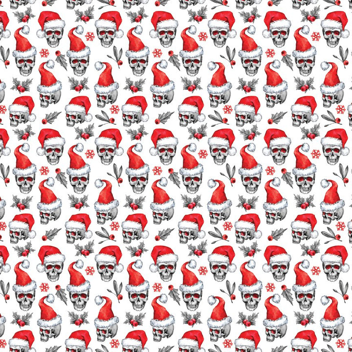 Santa Skulls Pattern Acrylic Sheets - CMB Pattern Acrylic