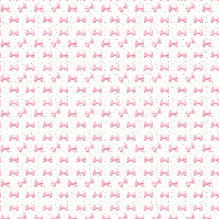 Starry Pink Bows Pattern Acrylic Sheets - CMB Pattern Acrylic