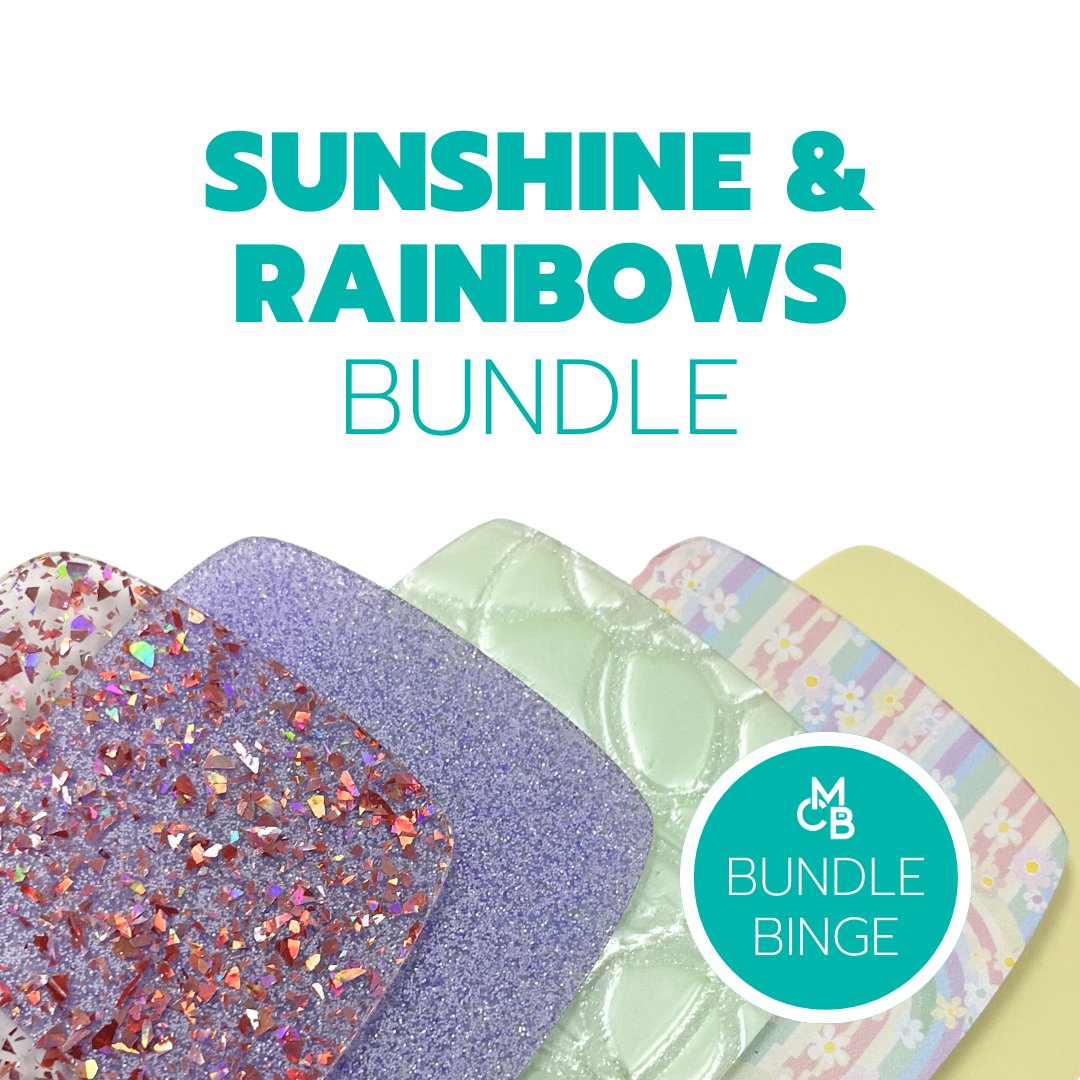 Sunshine & Rainbows Bundle - Acrylic Sheet Bundles