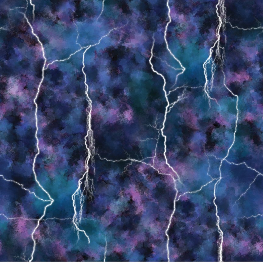 Thunderstorm Pattern Acrylic Sheet - CMB Pattern Acrylic