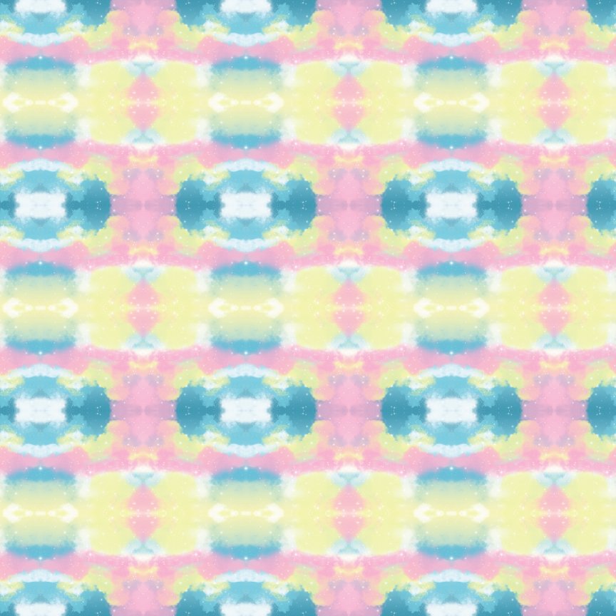 Tie Dye Pastel Pattern Acrylic Sheet - CMB Pattern Acrylic