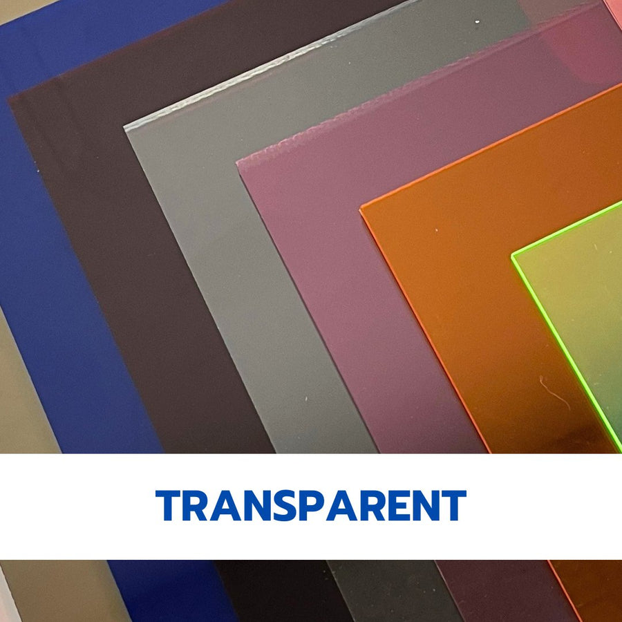 Transparent Cast Acrylic Sheets | 1/8" | 48" X 96" - 