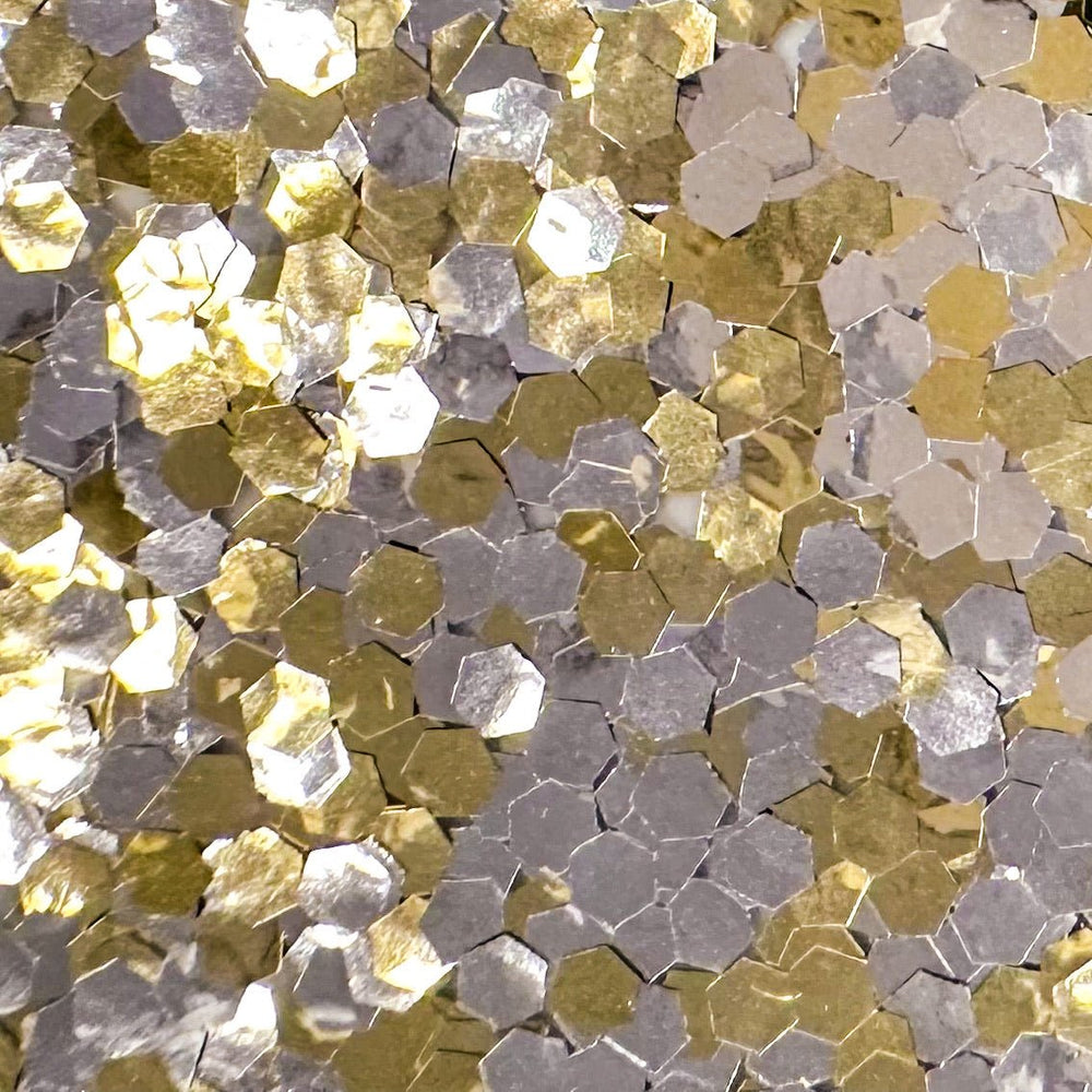 1/8" Champagne Dots Confetti Cast Acrylic Sheets - Acrylic Sheets