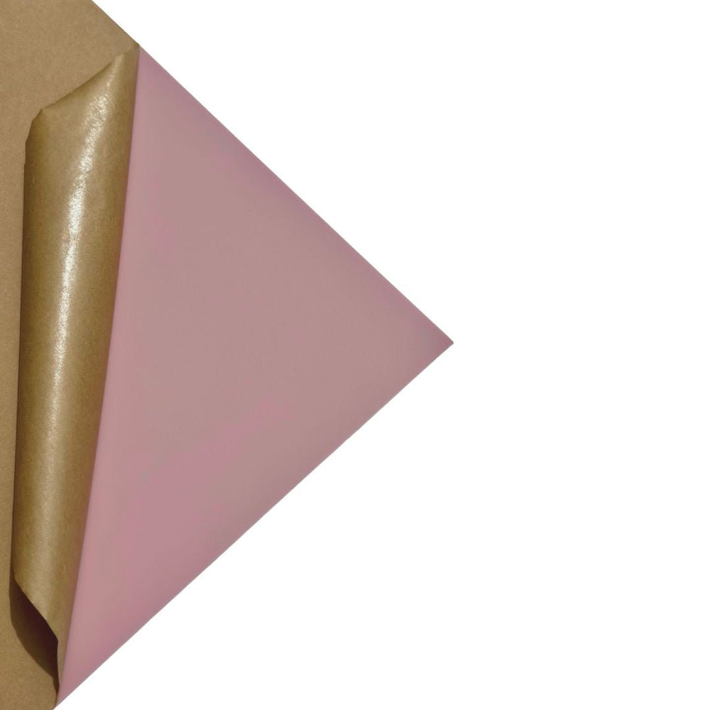 1/8" Dusty Rose Cast Acrylic Sheets One Side Matte, One Side Glossy - Acrylic Sheets