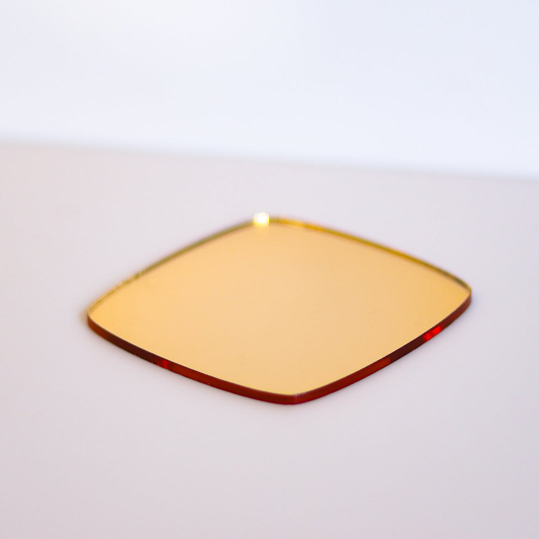 Gold Mirror Acrylic Sheet - Brilliant Shine Finish