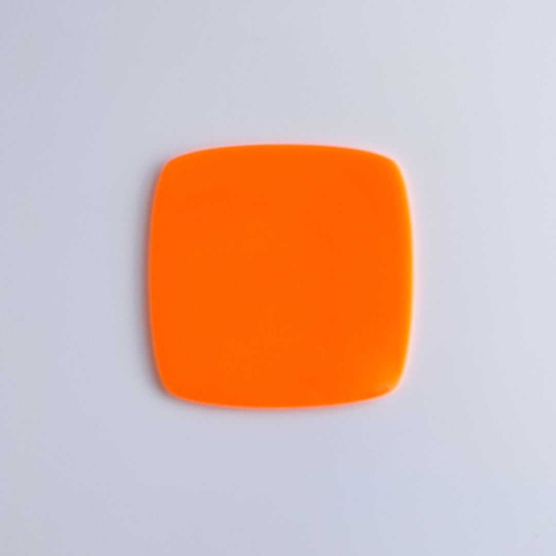 Colorful Translucent Cutting Mat, 9 X 12, Translucent Orange