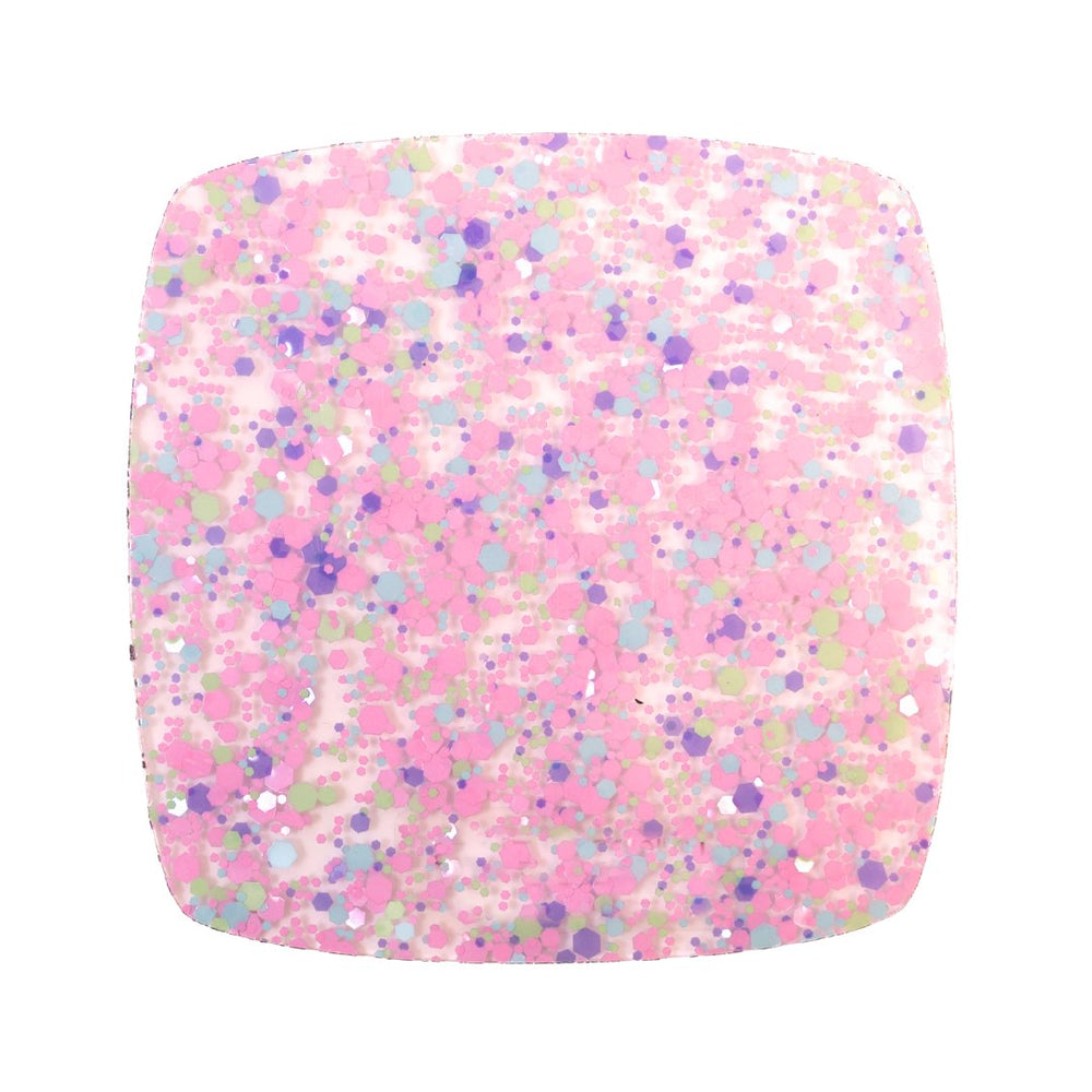 1/8" Unicorn Hearts Glitter Dots Cast Acrylic Sheets - Acrylic Sheets