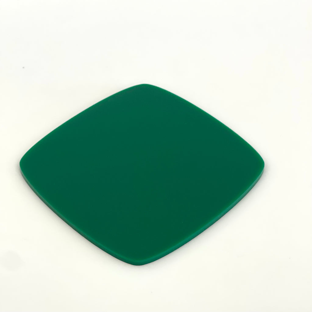 1/8 Neon Green Cast Acrylic Sheets - One Side Matte / One Side Glossy –  Custom Made Better