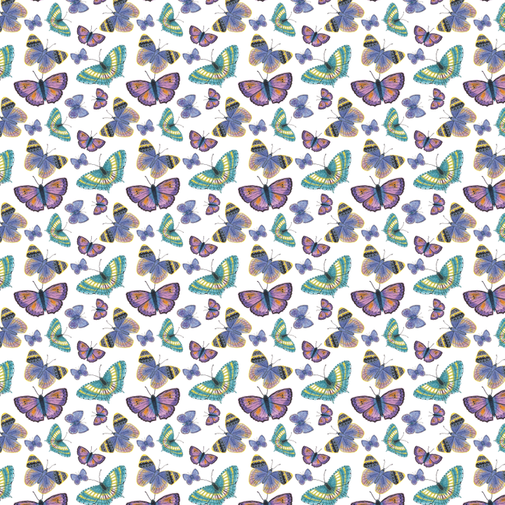 Butterflies Pattern Acrylic Sheets - CMB Pattern Acrylic