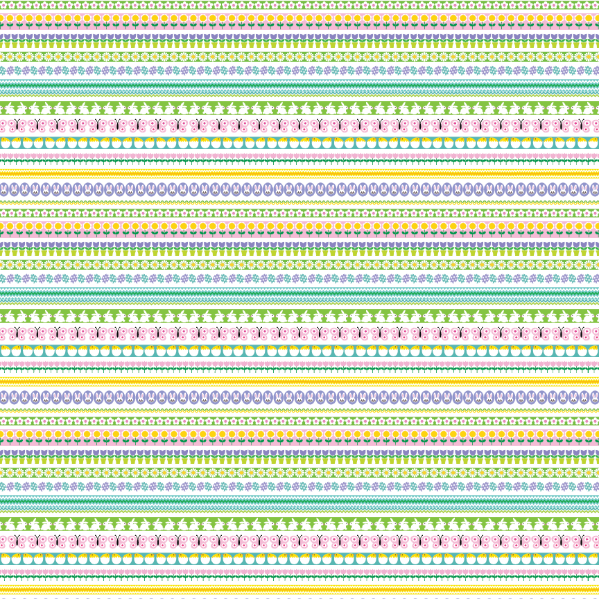 Easter Border 2 Pattern Acrylic Sheets - CMB Pattern Acrylic