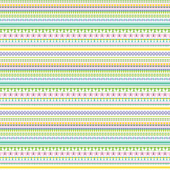 Easter Border 2 Pattern Acrylic Sheets - CMB Pattern Acrylic