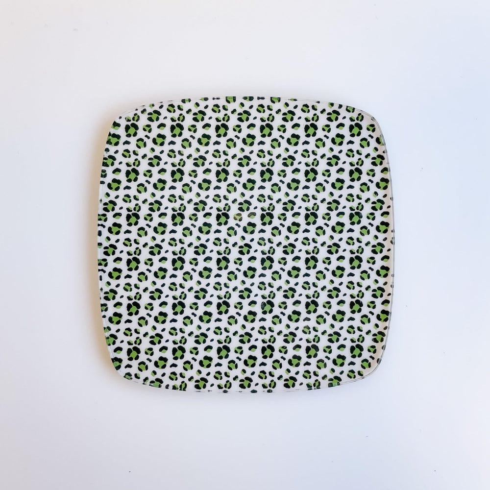 Green Leopard Pattern Acrylic Sheet - CMB Pattern Acrylic