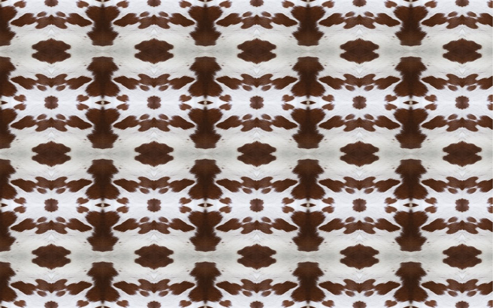 Hair on Cowhide 2 Pattern Acrylic Sheet - CMB Pattern Acrylic