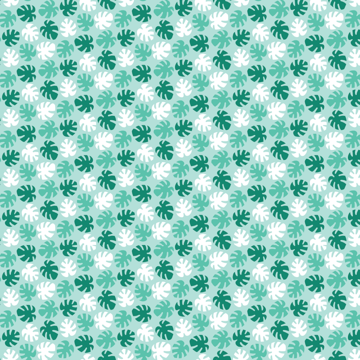 Minty Monstera Pattern Acrylic Sheets - CMB Pattern Acrylic