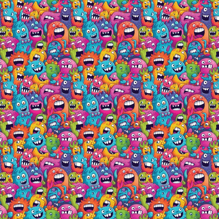 Monster Mash Pattern Acrylic Sheets - CMB Pattern Acrylic